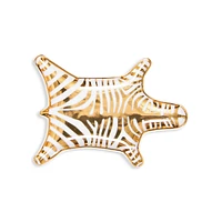 Zebra Porcelain Dish