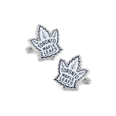 Vintage-Logo Toronto Maple Leafs Cufflinks