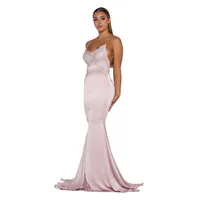Valentina Gown Low Back With Lace Detialing