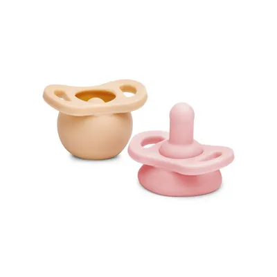 The Pop & Go 2-Piece Silicone Pacifier