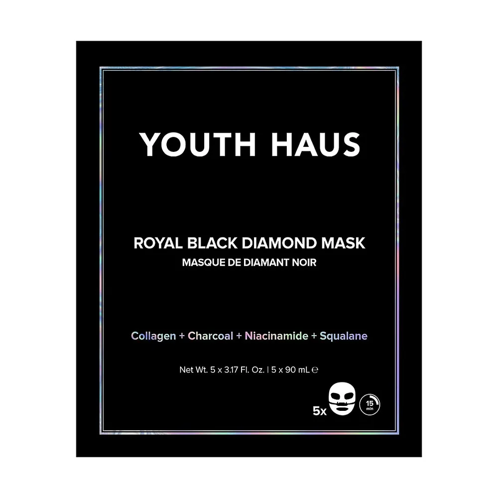 Masque de diamant noir Youth Haus, ensemble 5