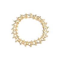 Marcy 14K Yellow Goldplated Link Necklace