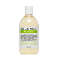 Phillip Adam Shampooing au vinaigre de cidre de pomme pour tous les types de cheveux, sans sulfate et sans paraben, parfum original de pomme verte, 355 ML