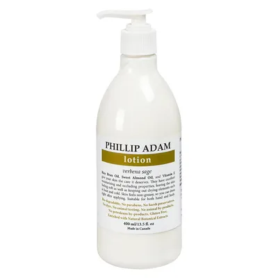 Lotion verveine et sauge Phillip Adam (400 ml)