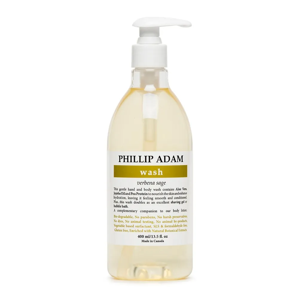 Gel douche verveine et sauge Phillip Adam (400 ml)