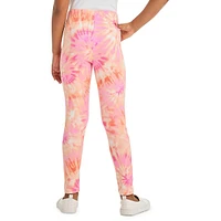 Girl's Tie-Dye Leggings