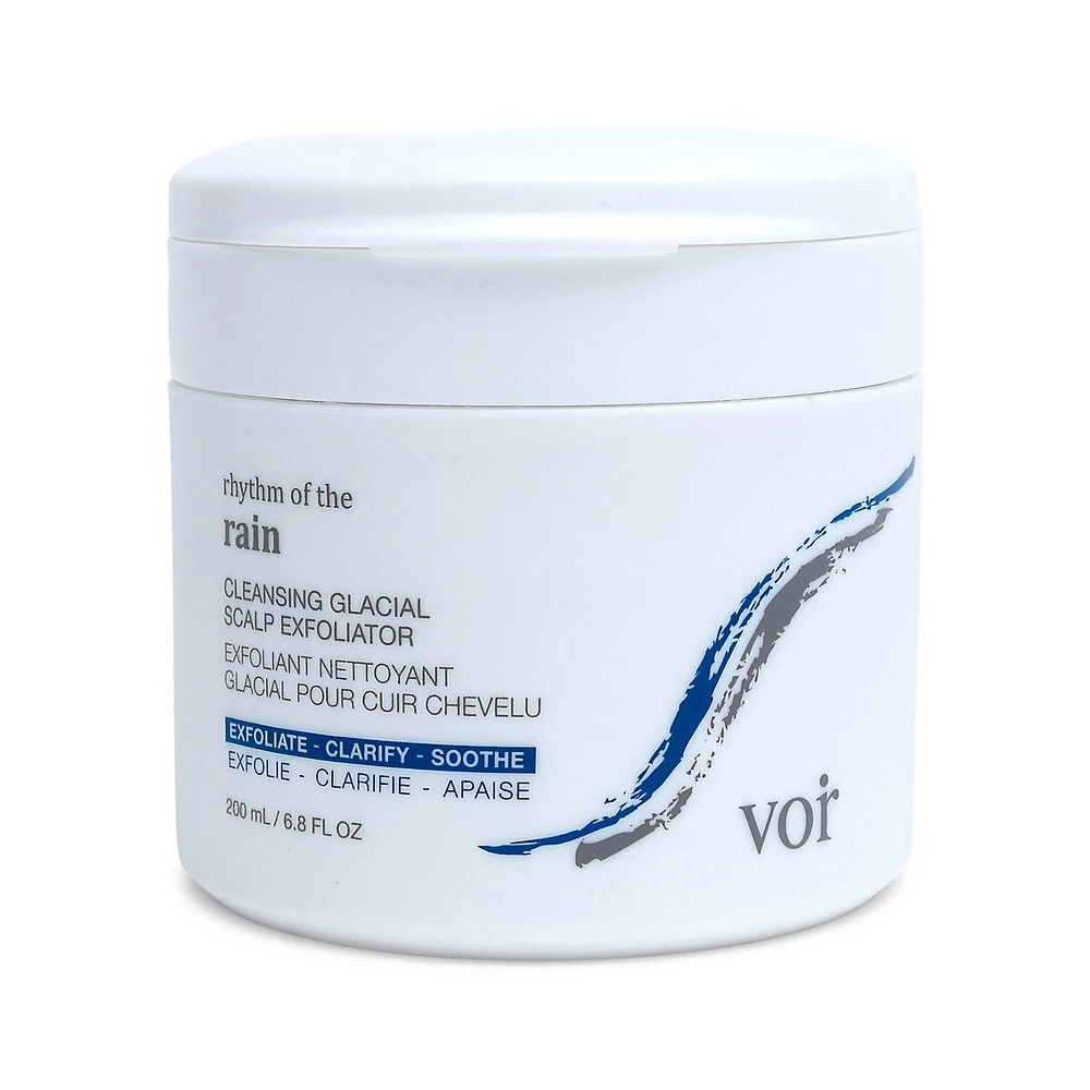 Exfoliant glacial nettoyant Rhythm of the rain pour cuir chevelu