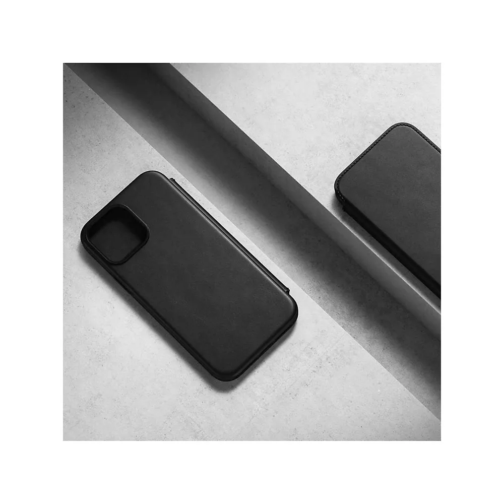 Étui portefeuille en cuir robuste pour iPhone 13 Pro Max