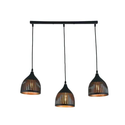 Pendant Light, 24 '' Width, From Mabel Collection, Black