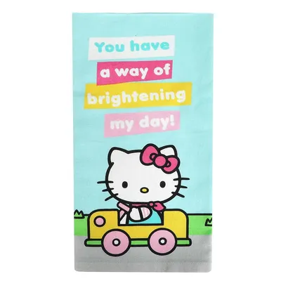 Hello Kitty Bright Day Dish Drying Towel