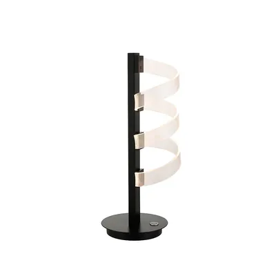 Led Wave Table Lamp 19"