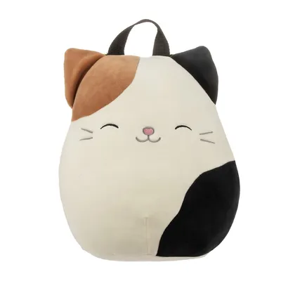 Squishmallows Cam The Cat 10" Plush Mini Backpack With Ears