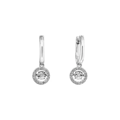 Everlight Earrings With 0.25 Carat Tw Of Diamonds In Sterling Silver
