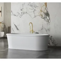 Nero Freestanding Bathtub Faucet Brushed Champagne Gold