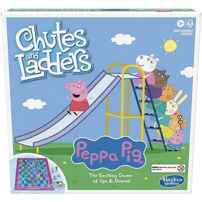 Peppa Pig Edition Chutes And Ladder Board Game