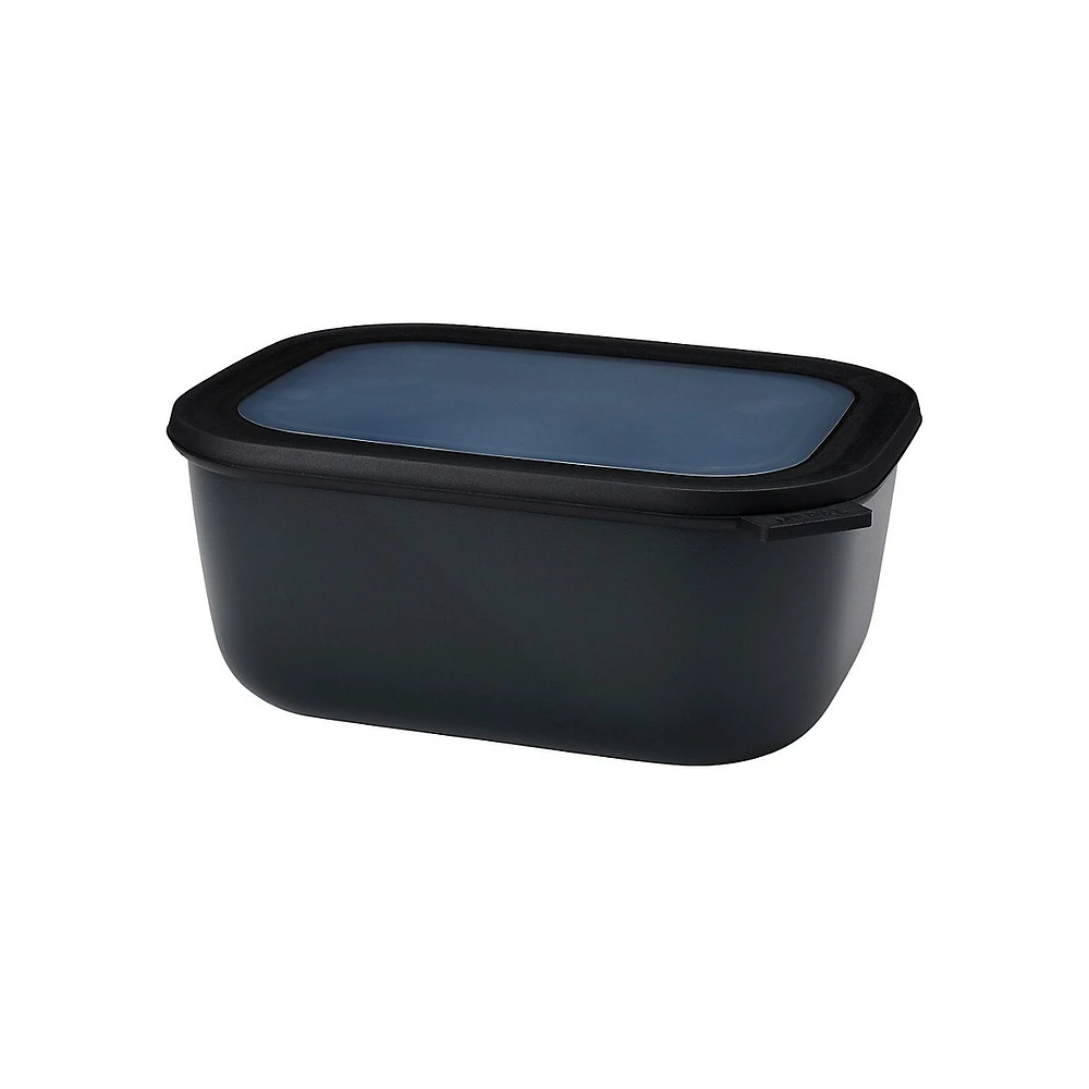 Cirqula Rectangular Deep Bowl with Lid