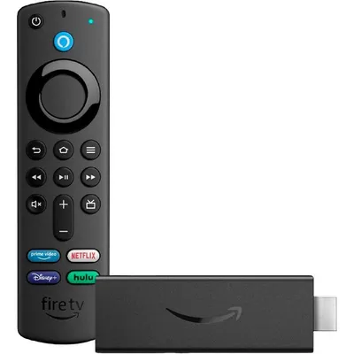 Amazon Fire Tv Stick 4k (3rd Gen) With Alexa Voice Remote Streaming Media Player - Black - Brand New