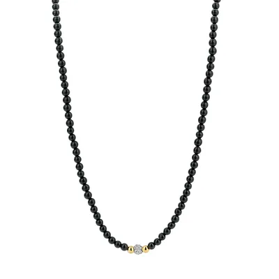 Starry Universe 18K Goldplated Sterling Silver & Synthetic Stone Necklace