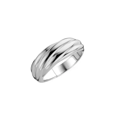 The Outdoors Sterling Silver Twisted Ring