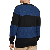 Melange Cotton-Blend Sweater