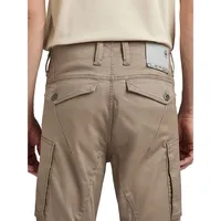 Zip-Pocket 3D Skinny Cargo Pants