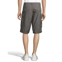 Rovic Relaxed Tie-Cuff Cargo Shorts