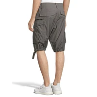 Rovic Relaxed Tie-Cuff Cargo Shorts