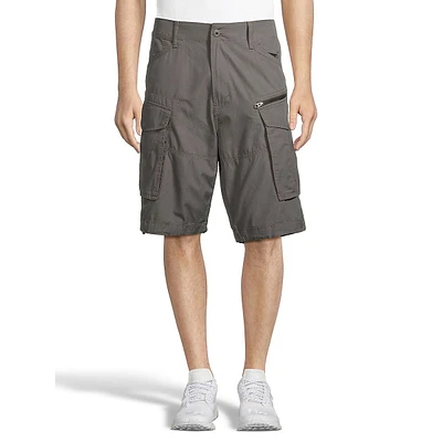 Rovic Relaxed Tie-Cuff Cargo Shorts