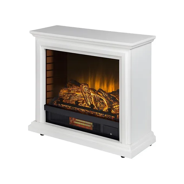 Pleasant Hearth Sheridan Mobile Infrared Fireplace In White | Coquitlam  Centre