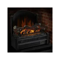 Electric Log Insert With Heater