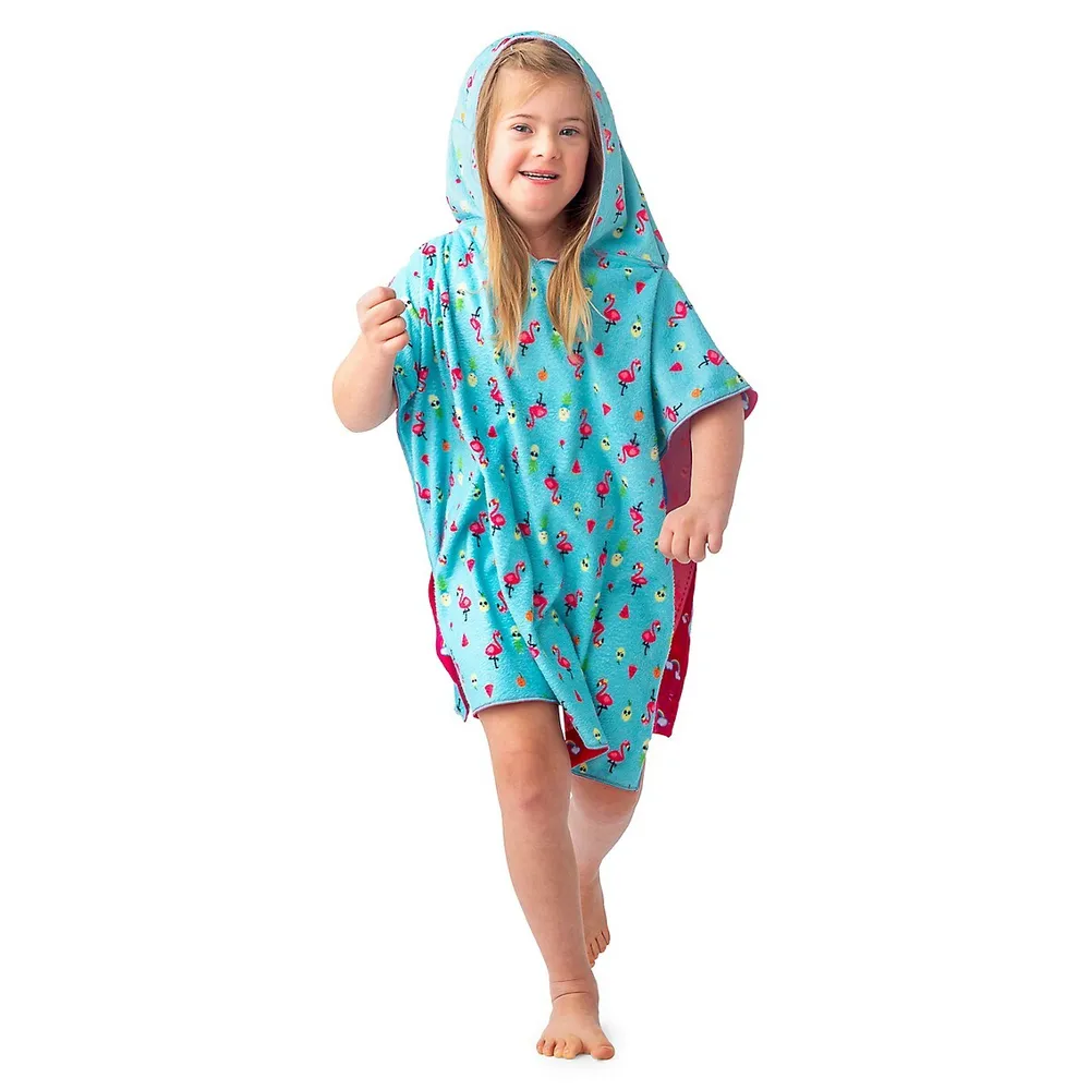 FLAPJACKKIDS Baby's & Little Kid's UPF 50+ Reversible Narwhal