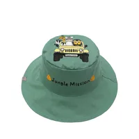 Baby's & Little Kid's UPF 50+ Reversible Tiger/Truck Hat