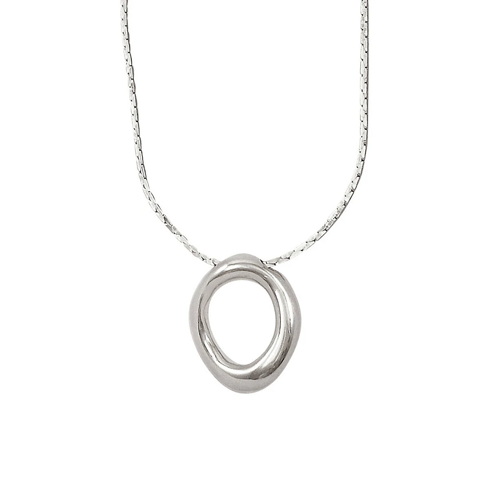 Paradiso Cora Rhodium-Plated Pendant Necklace