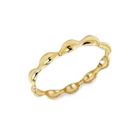 Amphora 14K Goldplated Contour Bangle Bracelet