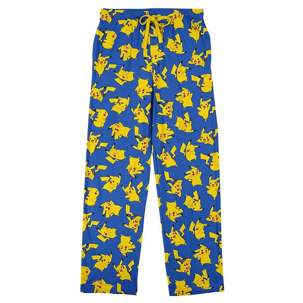 Pokémon Pikachu Expressions Collage Pajama Pants