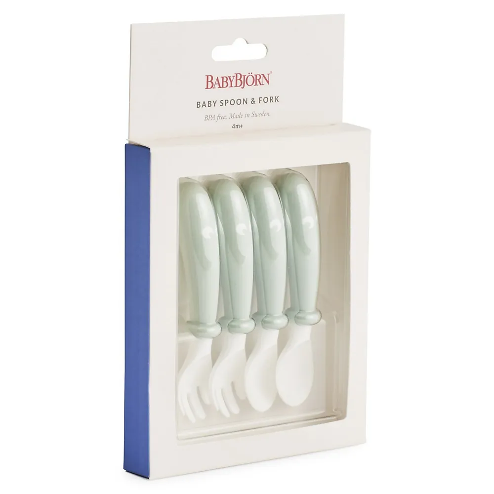 4-Piece Baby's Spoon & Fork Set