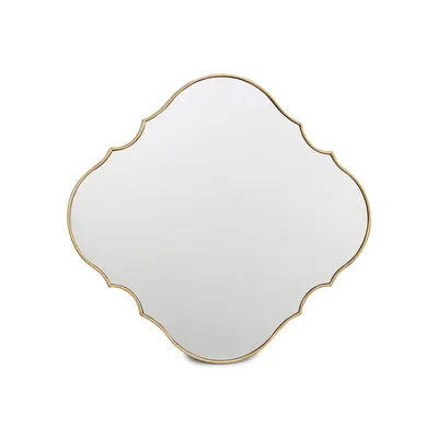 Parisian Series Goldtone Decorative Mirror