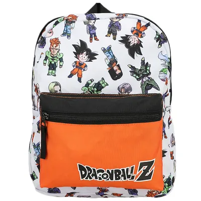 Dragon Ball Z Anime Cartoon All Over Print Nylon Mini Backpack Accessory