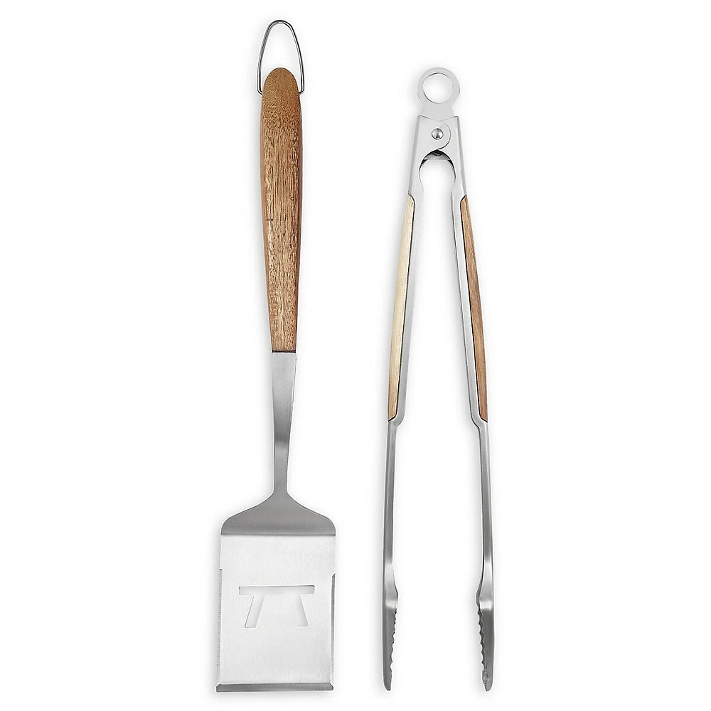 ​Spatula and Locking Tongs Set