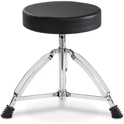 Drum & Keyboard Throne Stool, Padded Soft Seat, Height Adjustable, Portable & Foldable Drummer Seat For Kids & Adults