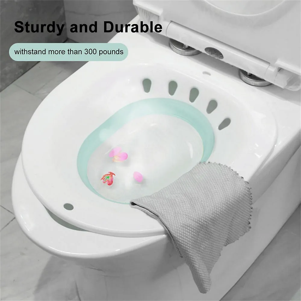 Durable Non-toxic Sitz Bath Tub For Older, Pregnant And Postoperative People Cleaning