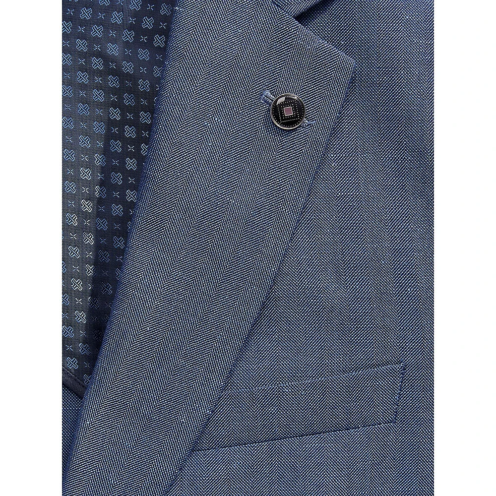 Joy Modern-Fit Wool & Linen Herringbone Sportcoat