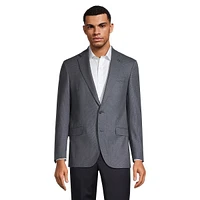 Jake X Super 110s Wool Micro-Houndstooth Modern-Fit Sport Coat