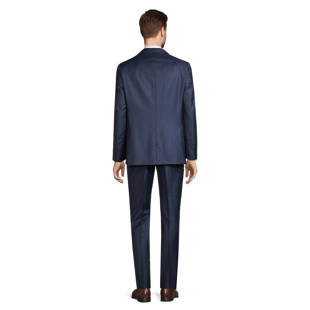 Jake Modern-Fit Super 110's Wool Peak-Lapel Suit