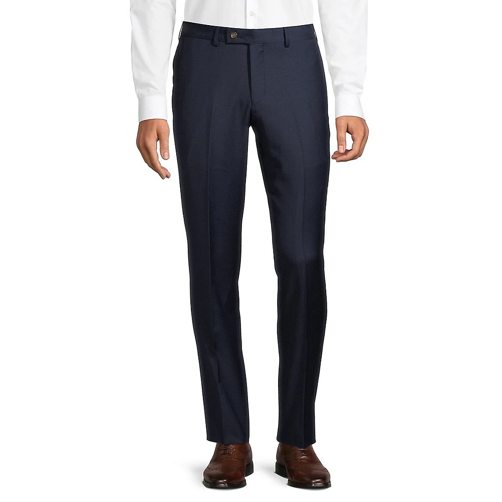 No Ordinary Joe Slim-Fit Wool Dress Pants