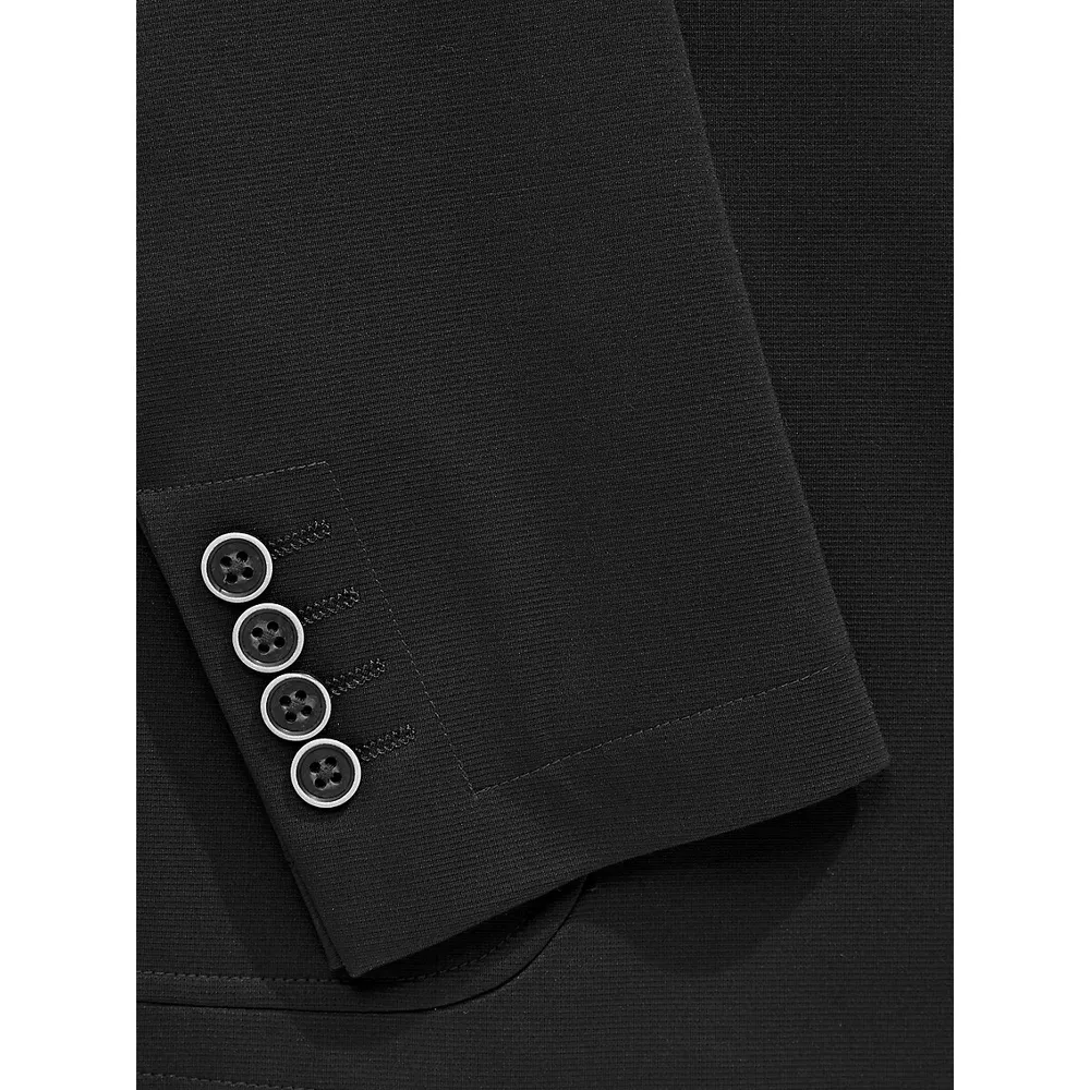 Veste ajustée en tissu extensible quadridirectionnel