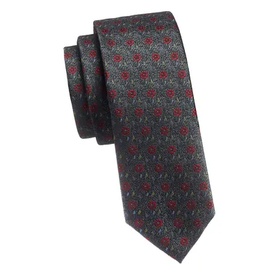 Floral Neat Tie