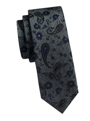 Paisley Floral Tie