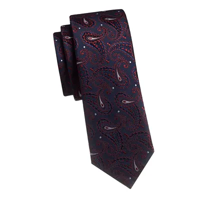 Paisley Classic-Cut Tie