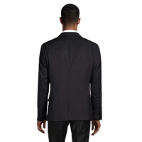 Slant-Flap Pocket Suit Jacket